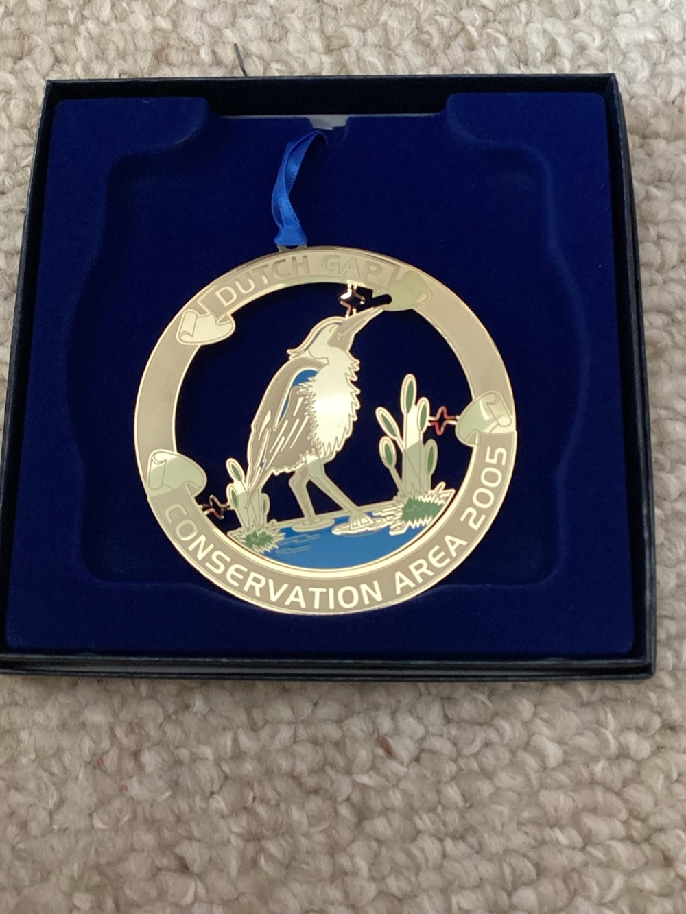 Historic Dutch Gap Conservation Area Chesterfield County Va Christmas Ornament